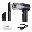 Aspirador Portátil de Alta Potência para Carro e Casa – TurboClean Pro