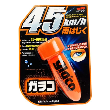 Glaco Mini Crystal – Repelente de Água Instantâneo para Vidros