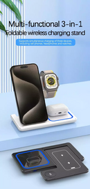 Carregador Turbo por Indução Inteligente - PowerDoc 3 em 1