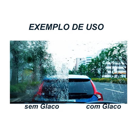 Glaco Mini Crystal – Repelente de Água Instantâneo para Vidros