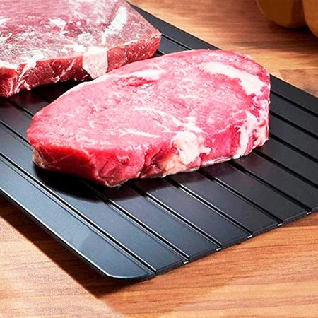 Tábua Mágica Defrost – Descongele Carne e Alimentos em Minutos!