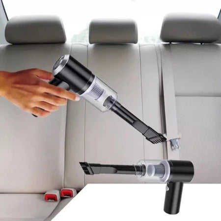 Aspirador Portátil de Alta Potência para Carro e Casa – TurboClean Pro