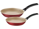 Conjunto de 2 Frigideiras Tramontina Vermelho - DuoTurim