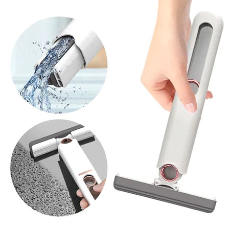 Rodo Mágico Portátil – Limpeza Rápida e Sem Esforço