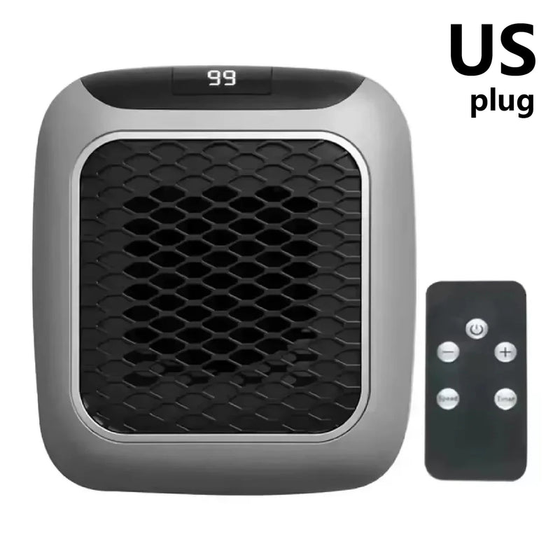 Mini Aquecedor Inteligente de Tomada