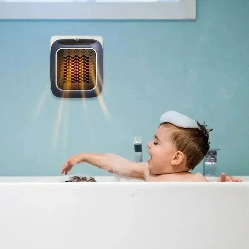 Mini Aquecedor Inteligente de Tomada